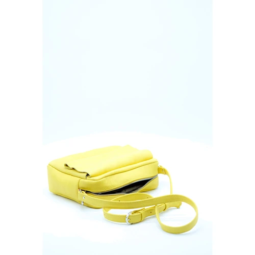 Жіноча сумка через плече ARTiS Bags жовта (1780 5718): Тип ручки Без ручки, Плечевой ремень