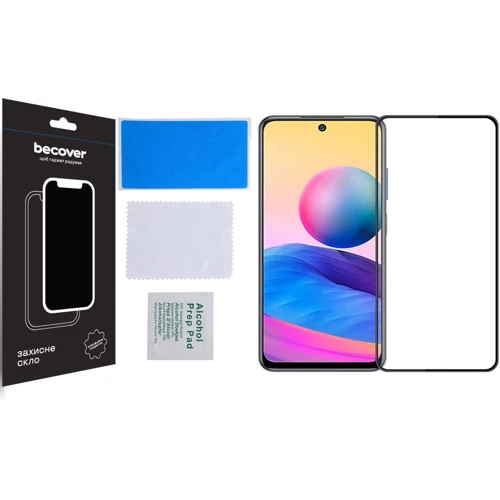 Аксессуар для смартфона BeCover Tempered Glass Black for Xiaomi Redmi Note 12 4G/Note 12 5G/Poco X5 5G (708783)