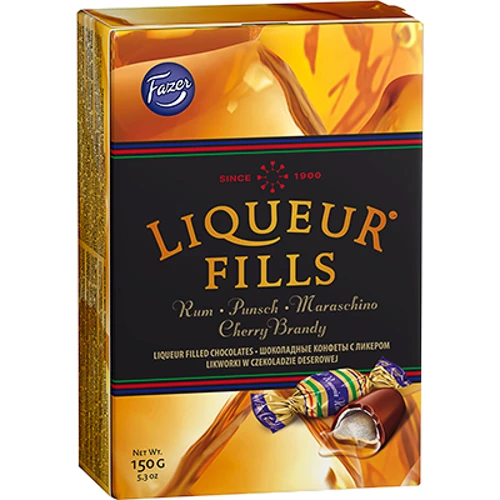Конфеты "Liqueur Fills" с ликером Fazer, 150г (EDH6411401072666)