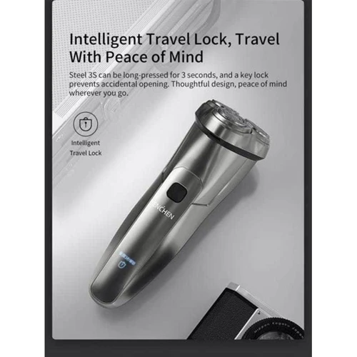 Електробритва Xiaomi Steel 3s Silver: Можливість вологого гоління есть