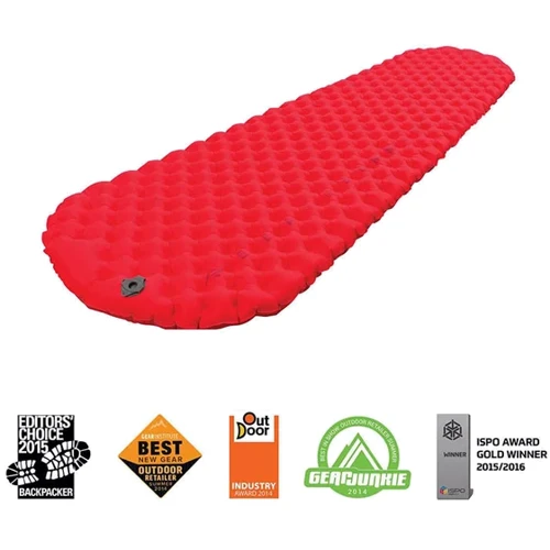 Надувний килимок Comfort Plus Insulated Mat 2020 201 х 64 х 6.3 см Red від Sea to Summit (STS AMCPINS_L): Колір красный