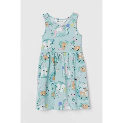 Сарафан H&M 2112-8705302 92 см бирюзовый