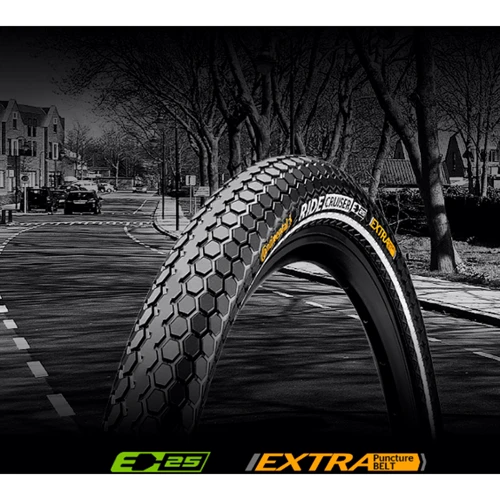Покрышка Continental Ride Cruiser 26" x 2.20 (101527): Диаметр 26"