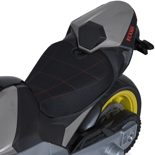 Детский электромотоцикл Bambi серый (M 6013EL-11(24V))