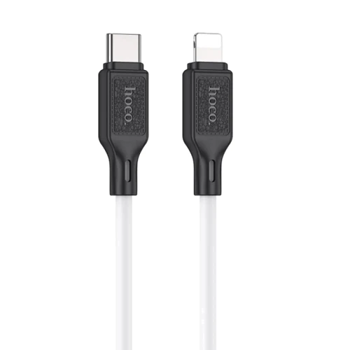 Кабель Hoco Cable USB-C to Lightning X90 3A 20W 1m White