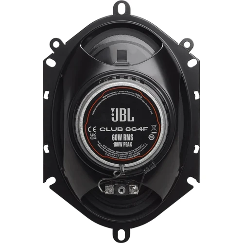 Автоакустика JBL CLUB 864F: Количество полос 2