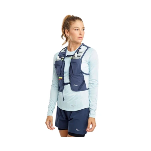 Рюкзак Saucony Haul Lite Pack синий (SAU800028-MI): Фактура Матовая, Тканая