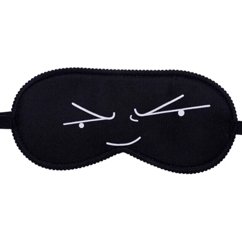 Закрытая маска на глаза Smile BLACK, SKN-C072