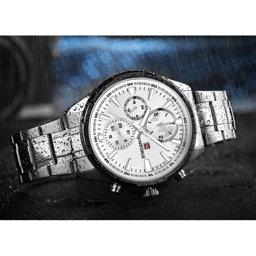 Наручные часы Naviforce 9089s Silver-White (NF9089SW): Тип Мужские