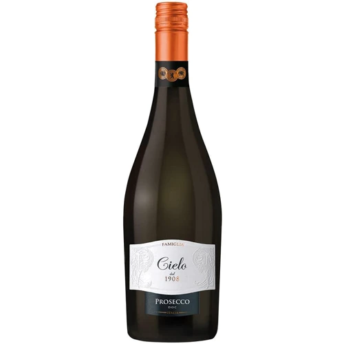 Ігристе вино Cielo Prosecco Frizzante screw cap біле 0.75 л (WHS8008900007312)