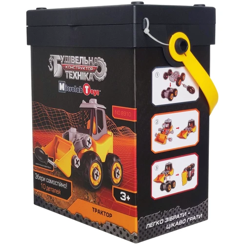 Конструктор Строительная техника - Трактор Microlab Toys (MT8910)