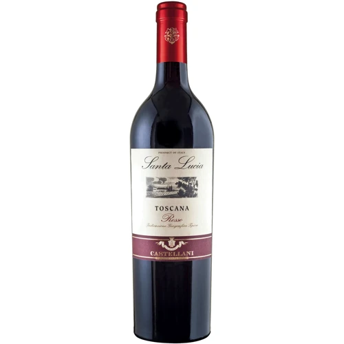 Вино Castellani Toscano Rosso Cru Santa Lucia IGT, красное сухое, 12% 0.75л (MAR8002153998908)