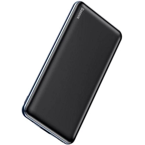 Внешний аккумулятор Baseus Power Bank 10000mAh Simbo Smart Black (PPALL-AQB01): Количество USB 2