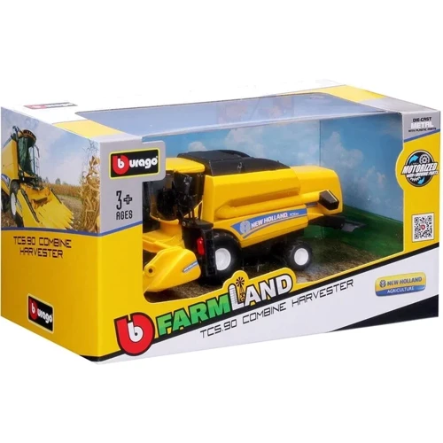 Автомодель Bburago Farm Зернозбиральний комбайн New Holland TC5.90 (18-31721): Тип сельхозтехника