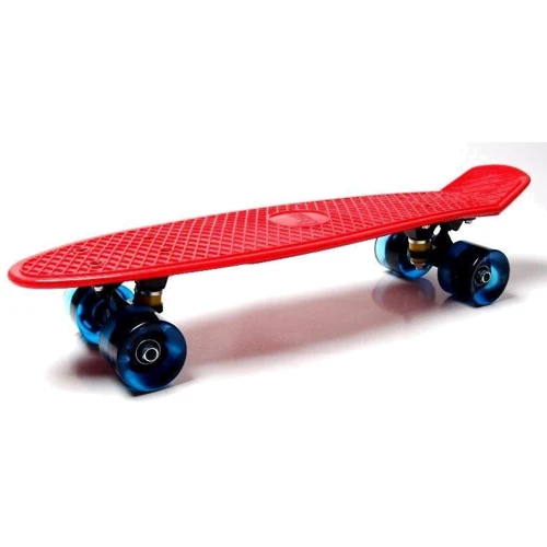 Penny Board Red Светящиеся колеса