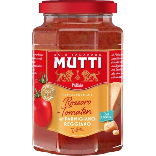 Томатный соус Mutti с сыром Parmigiano Reggiano 400 г (8005110000775)