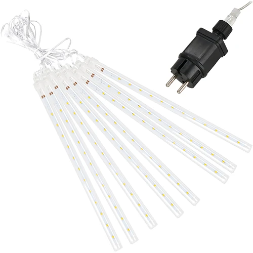 Гирлянда метеоритный дождь Springos 3 м 144 LED CL1214 Warm White: Количество ламп 144