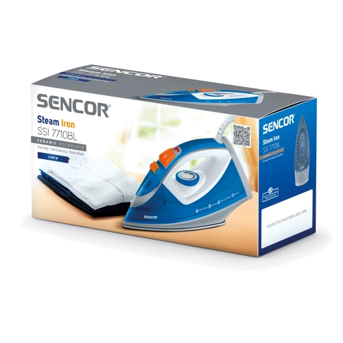 Утюг Sencor SSI 7710BL: Подключение проводное