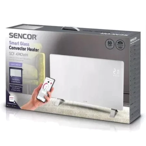 Обігрівач SENCOR SCF 4740WH: Тип Конвекционный