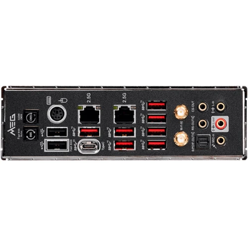 MSI MEG Z690 UNIFY: Разъемы на задней панели USB 2.0, USB 3.2 Gen 2