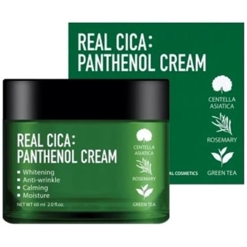 Fortheskin Real cica panthenol cream Крем для лица успокаивающий 3х60 ml
