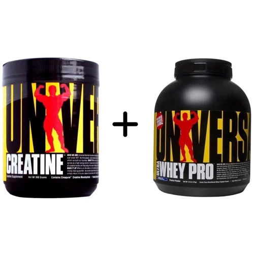 Протеин Universal Nutrition Ultra Whey Pro 2270 g /76 servings/ Vanilla Ice Cream + Universal Nutrition Creatine Powder 300 g /60 servings/ Unflavored
