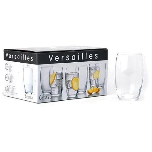 Стакан Luminarc Versailles 6х370 мл (G1650): Тип Набор стаканов высоких