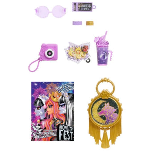 Кукла Monster High Монстро-фестиваль Клодин (HXH80): Особенности На шарнирах