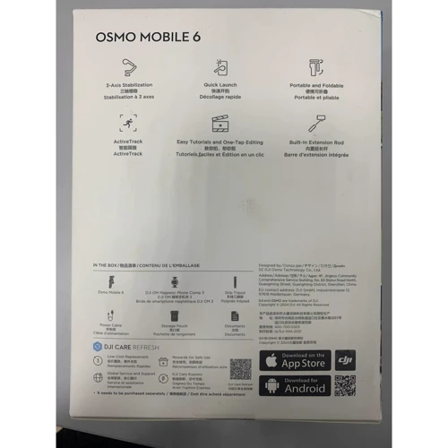 DJI Osmo Mobile 6 Slate Gray (CP.OS.00000213.01) (Моноподы) (79008566) Stylus approved: Производитель DJI