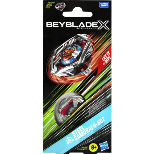 Игрушка-волчок HASBRO BEYBLADE STEEL SAMURAI серии Beyblade X (F9590_G0188): Производитель Hasbro