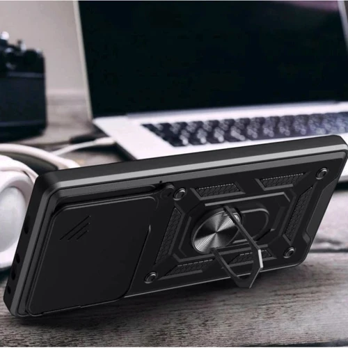 Чохол для телефона Mobile Case Camshield Serge Ring Black для Xiaomi Poco F6 Pro: Тип накладка на заднюю часть