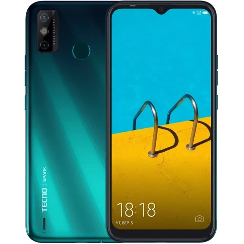 Смартфон Tecno Spark 6 Go 2/32Gb Ice Jadeite Approved Витринный образец фото 8