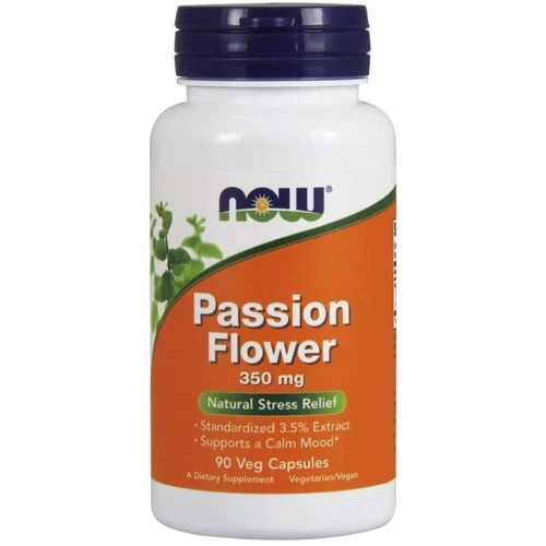 NOW Foods Passion Flower 350 mg 90 veg caps