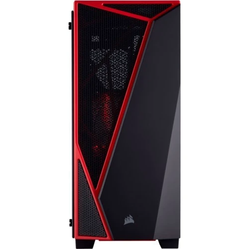 Корпус Corsair Carbide SPEC-04 Tempered Glass Black/Red (CC-9011117-WW): Типоразмер Midi-Tower