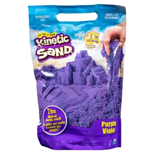 Кинетический песок Kinetic Sand Colour, фиолетовый, 907 г (71453P)