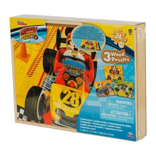 Пазл деревянный Spin Master Pazzle 3 в 1 Микки (SM98297/6041359): Производитель Spin Master