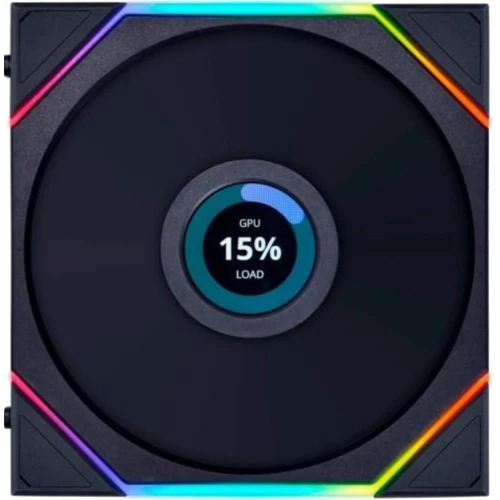 Кулер Lian Li Uni Fan TL LCD Reverse 120 3 in 1 Black (G99.12RTLLCD3B.00)