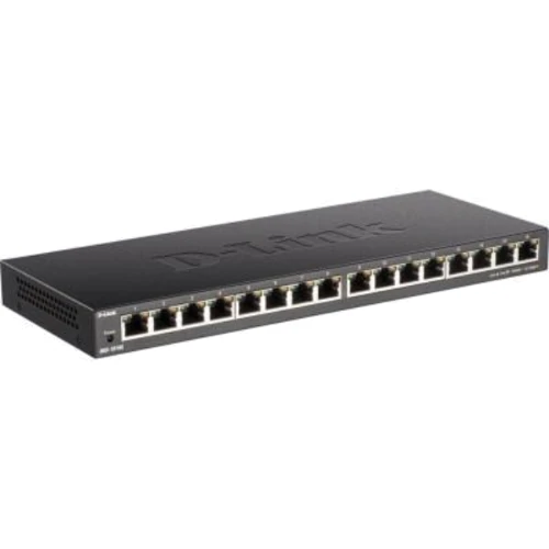 Сетевой коммутатор D-Link DGS-1016S/E: Порты только Gigabit Ethernet (10/100/1000)