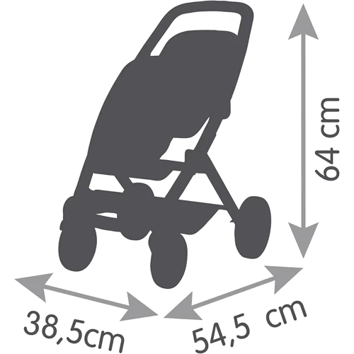 Візок Smoby Maxi-Cosi&Quinny для близнюків м'ята 52х38.5х64 см (253220): Колір зеленый