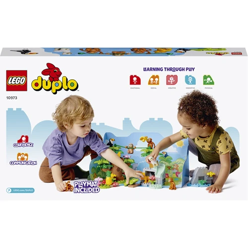 Конструктор LEGO DUPLO Дикие животные Южной Америки (10973): Серия DUPLO