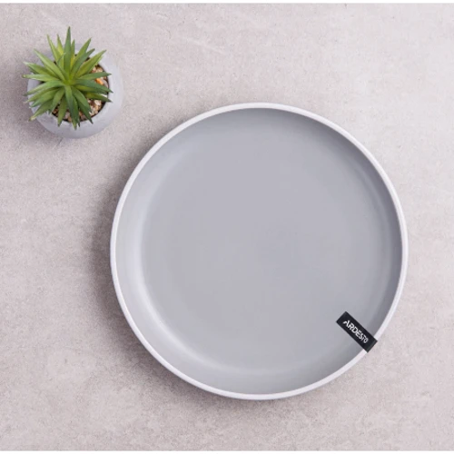 Столовый сервиз Ardesto Cremona Dusty grey 6 персон 18 предметов (AR29GRCT): Количество предметов в наборе 18
