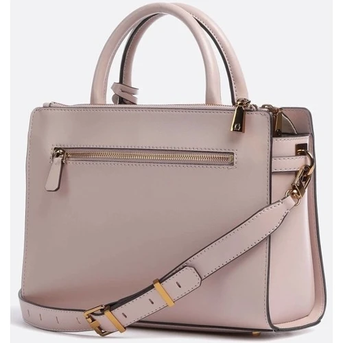 Женская сумка тоут GUESS GINEVRA ELITE SOCIETY SATCHEL бежево-розовая (HWVZ8734060-RWO): Тип Сумки