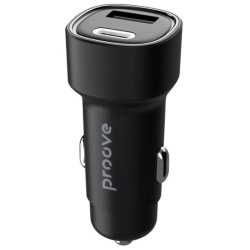 Зарядний пристрій Proove Car Charger Flash USB+USB-C 48W Black (CCFL48111201)