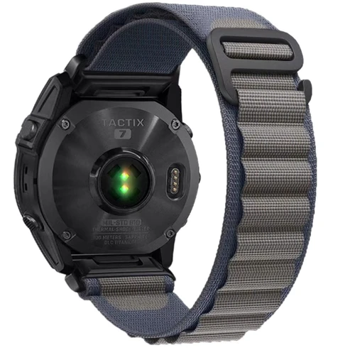 Ремінець ArmorStandart AlpinaStyle Blue для Garmin QuickFit 26mm (ARM85683)