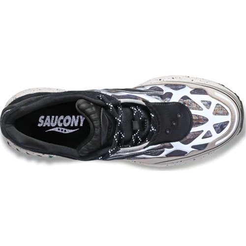 Кроссовки Saucony Grid Web (70649-1s) 41 (8.5) черные натуральная кожа демисезон: Вид Кроссовки