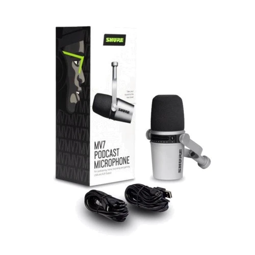 Микрофон Shure MV7-S: Способ подключения проводной