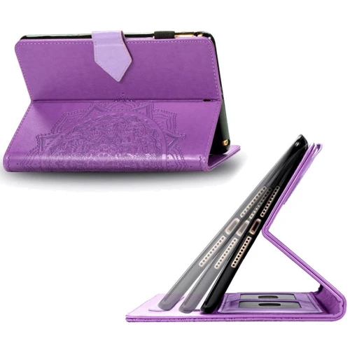 Аксесуар для планшетних ПК Mobile Case Book Cover Art Leather Lilac для Samsung Galaxy Tab S7 Plus T970/T975: Сумісність Galaxy Tab S7 Plus SM-T975, Samsung Galaxy Tab S7 Plus T970/T975