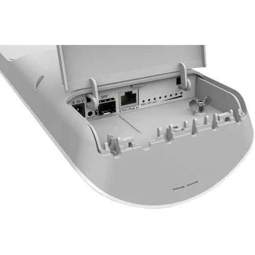 Точка доступу WiFi Mikrotik mANTBox 19s (RB921GS-5HPacD-19S): Інтерфейс підключення (WAN-порт) 1 порт 10/100/1000 Ethernet, 1 SFP порт