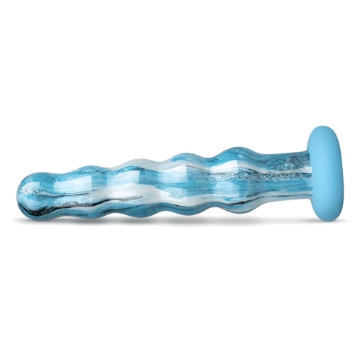 Стеклянный дилдо Gildo - Ocean Flow Glass Dildo