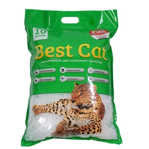 Наповнювач для котячого туалету Best Cat Green Apple 10 л 4 кг (SGL009)